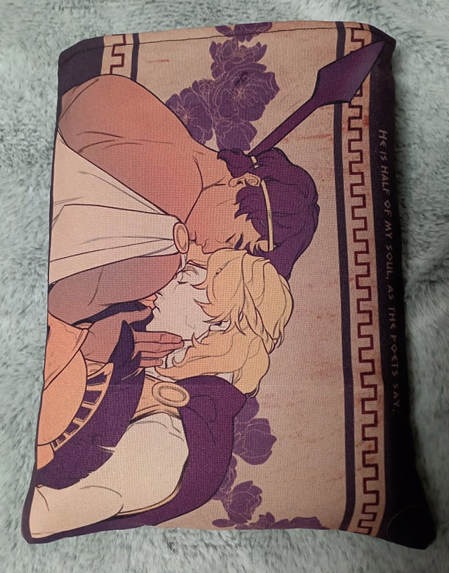 Patroclus and Achilles by MultiEleonora - Padded Case