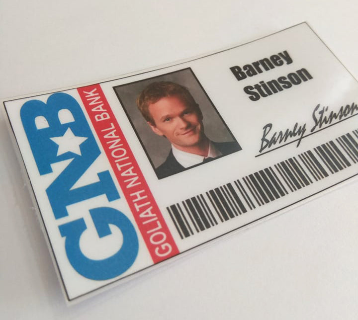 Tesserino Barney Stinson - Fanmade