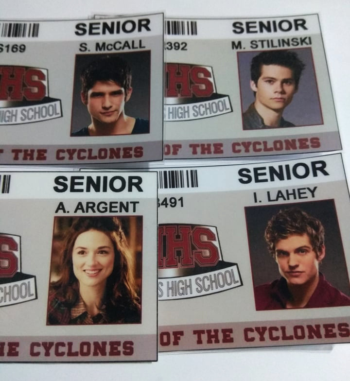 Tesserini Teen Wolf - Fanmade