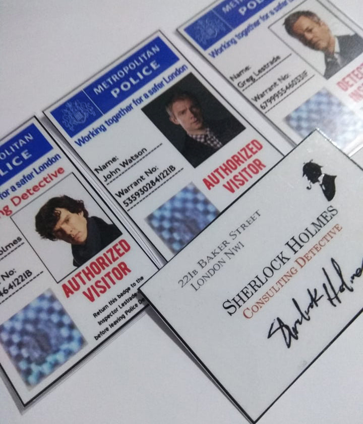 Sherlock Cards - Fanmade