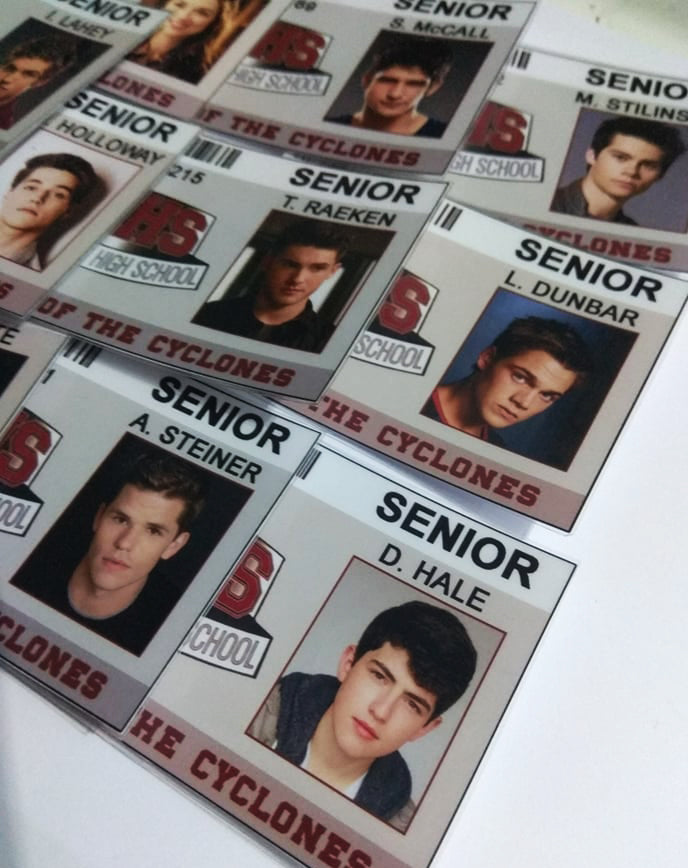 Tesserini Teen Wolf - Fanmade