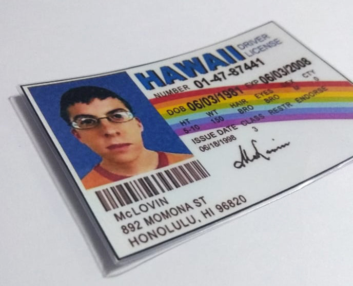 McLovin card - Fanmade
