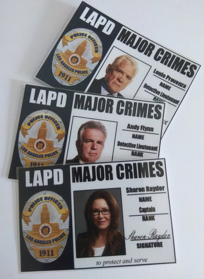 Major Crimes Cards - Fanmade
