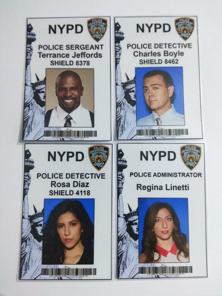 Tesserini Brooklyn 99 - Fanmade