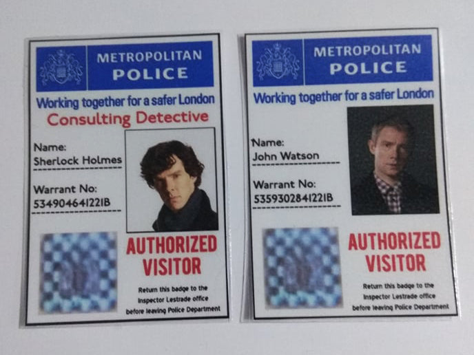 Sherlock Cards - Fanmade