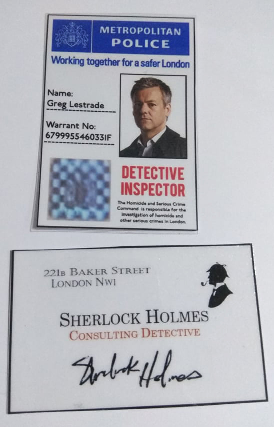 Sherlock Cards - Fanmade