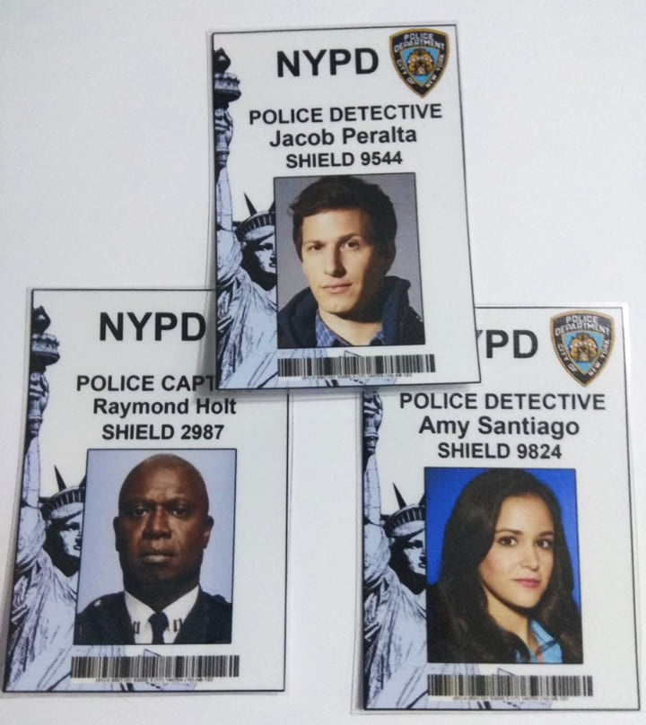 Tesserini Brooklyn 99 - Fanmade