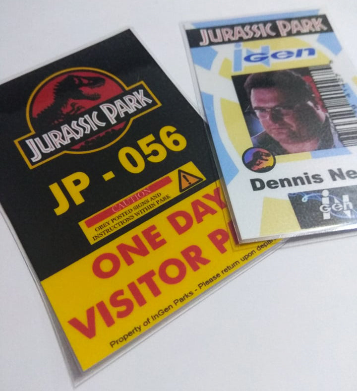 Tesserini Jurassic Park - Fanmade