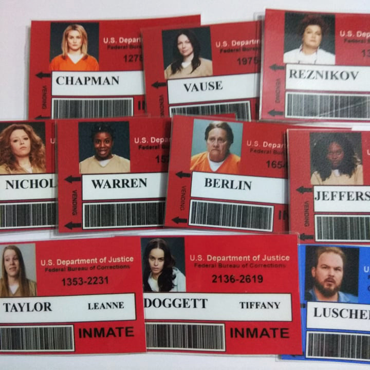Tesserini Orange is The New Black - Fanmade