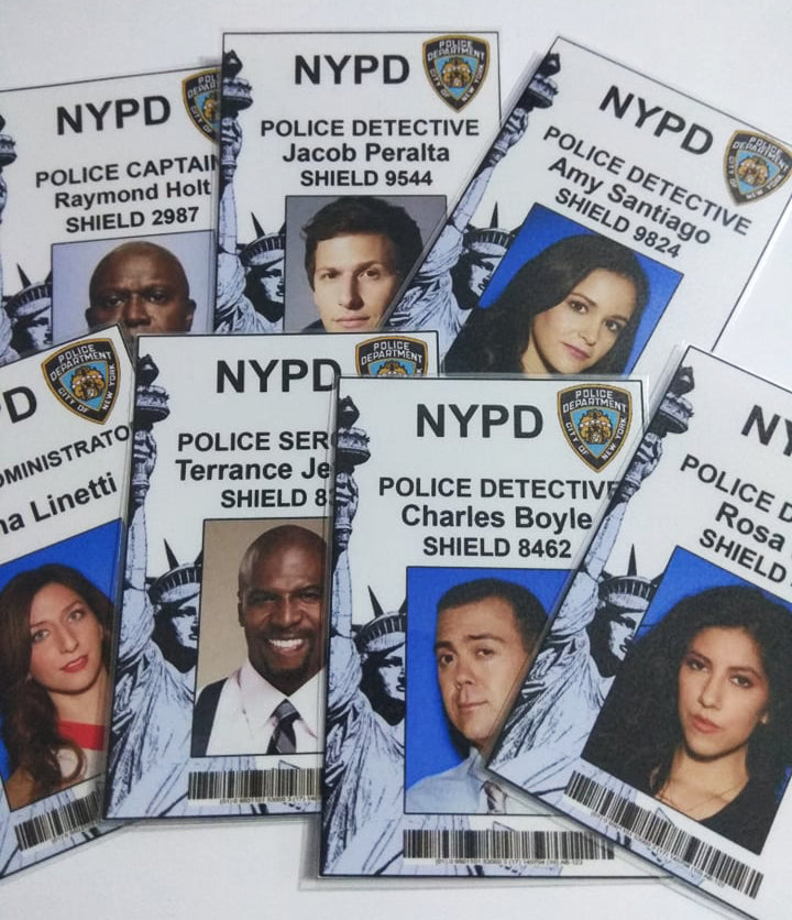 Tesserini Brooklyn 99 - Fanmade