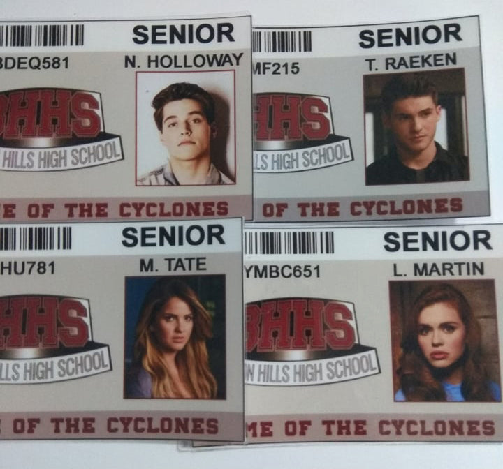 Tesserini Teen Wolf - Fanmade