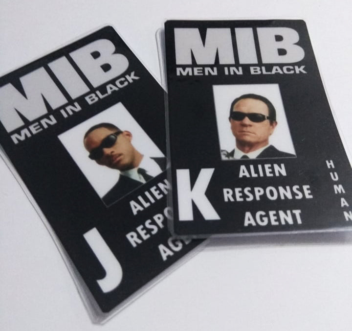 Men in Black badges - Fanmade