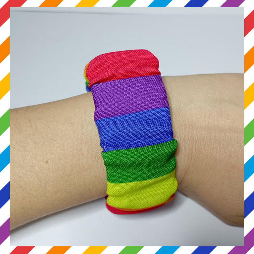 Bracciale Elastico Arcobaleno