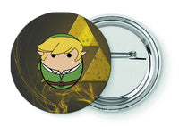 Spilla/Magnete 3,8cm Potato Link da Zelda by Zefkiel Noir