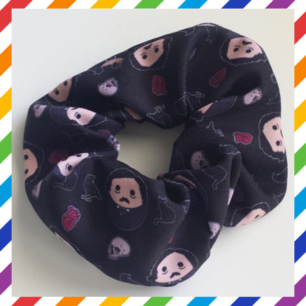 Edgar Allan Poe Potato Scrunchy by Zefkiel