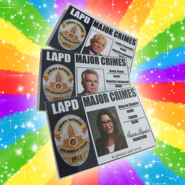 Major Crimes Cards - Fanmade