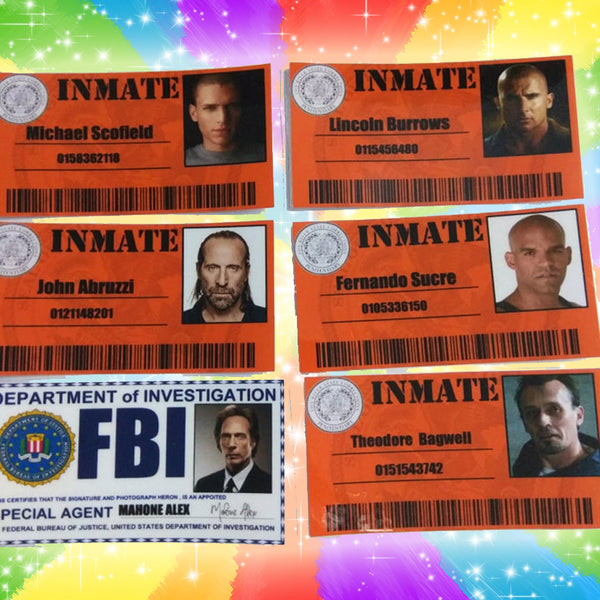 Prison Break cards - Fanmade