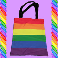 Handmade Gay Pride Flag Bag