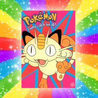Cartoline da Collezione Pokemon Meowth