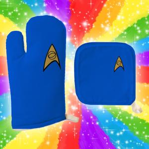 Star Trek TOS Glove &amp; Potholder