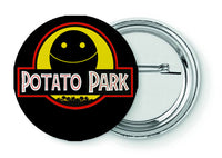 Spilla/Magnete 3,8cm Potato Jurassic Park by Zefkiel Noir