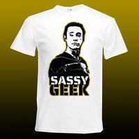 "Sassy Geek" T-Shirt (various colors) by LadyGladia and Striga0