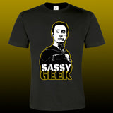 T-Shirt "Sassy Geek" (vari colori) by LadyGladia e Striga0